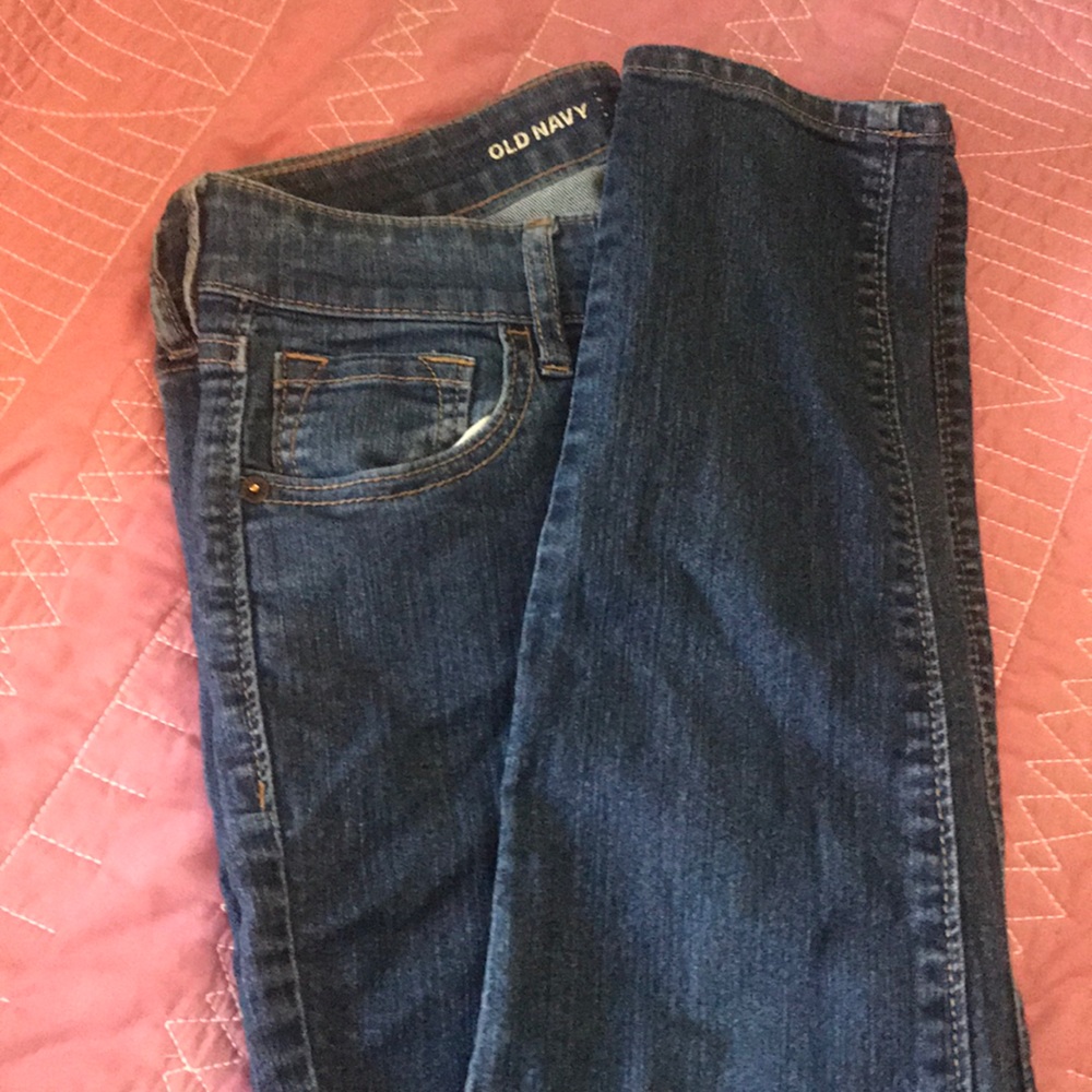 Old navy super skinny mid rise